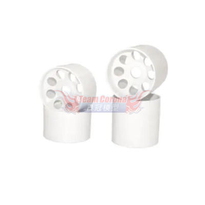 KYOSHO Wheel (White/F＆R 2pcs/FANTOM EP-4WD) EFH001WB